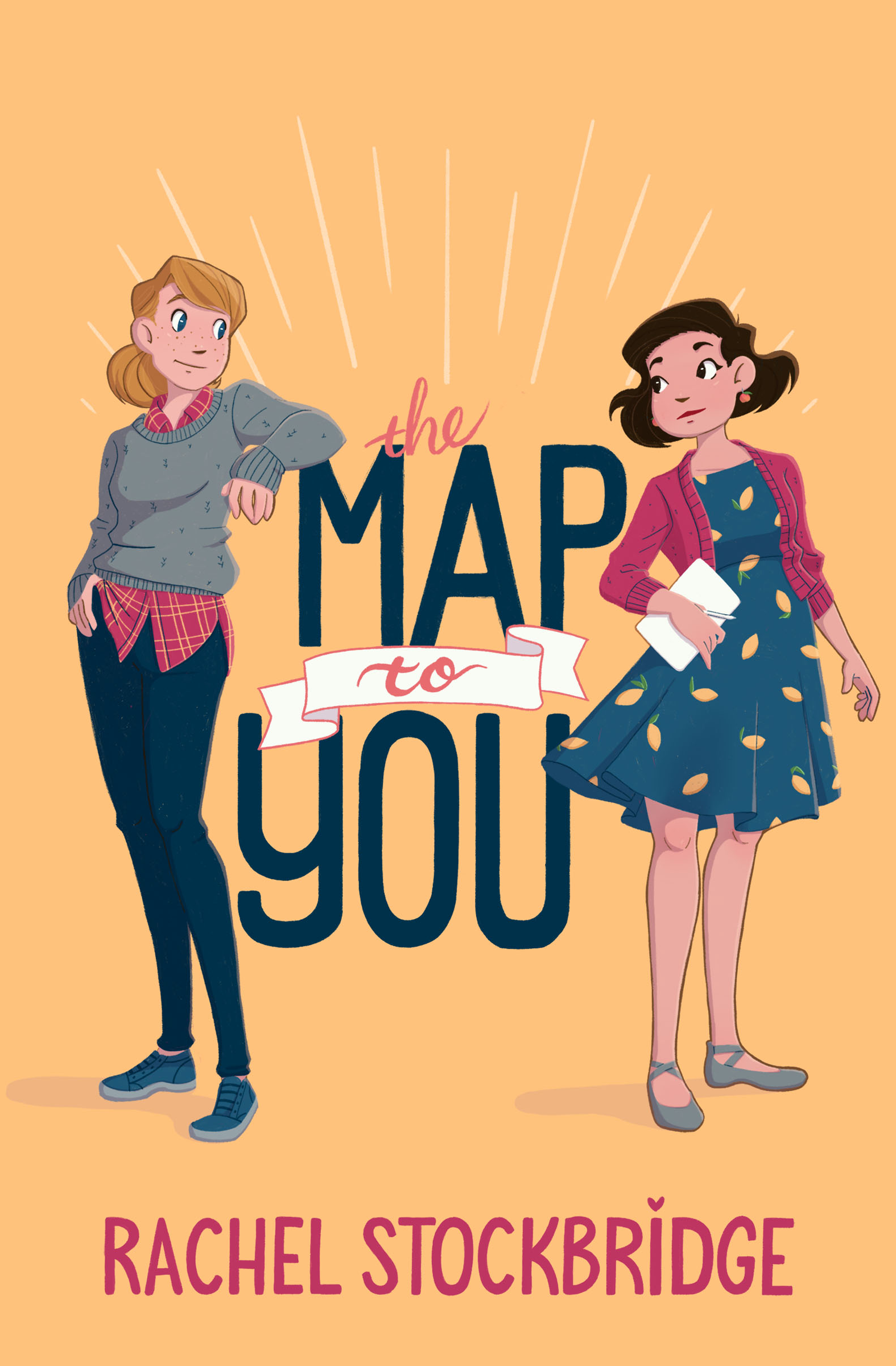 Book cover for "The Map to You" by Rachel Stockbridge